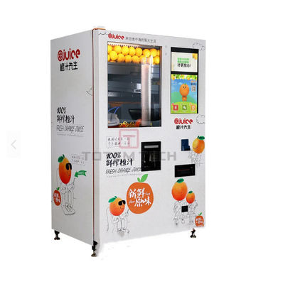 গুণমান  TA01 Orange Fresh Juice Vending Machine Automatic Cash Coin Card Payment কারখানা