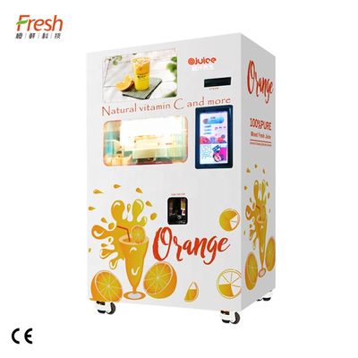 সামার স্কুইজড অ্যাপল জুস ভেন্ডিং মেশিন 400W মেটাল জিঙ্ক অ্যালয়