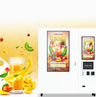 36W স্বয়ংক্রিয় পণ্য ভেন্ডিং মেশিন 50HZ অরেঞ্জ জুস জুসার মেশিন