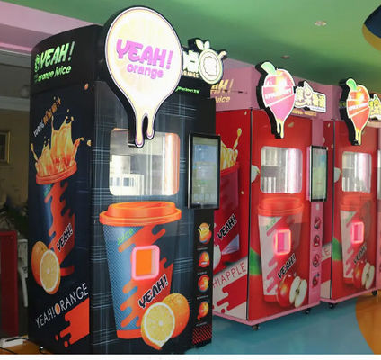 কুলিং সিস্টেম সহ দুধ কমলার রস ভেন্ডিং মেশিন 400W পান করুন