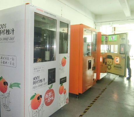 SDK ফাংশন মেটাল স্বয়ংক্রিয় জুস ভেন্ডিং মেশিন রান্নার সময় 90s