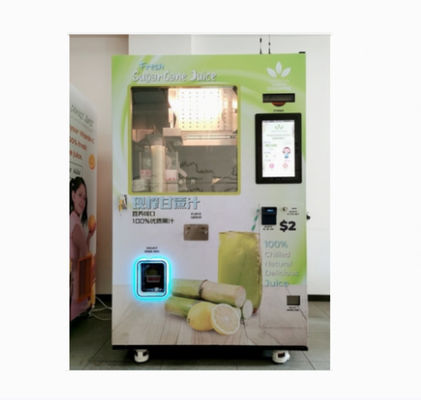 রেস্টুরেন্ট সুপারমার্কেটের জন্য 220V / 50Hz আখ ভেন্ডিং মেশিন জুস এক্সট্র্যাক্টর