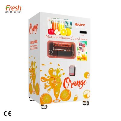 55dB স্বয়ংক্রিয় রস বিক্রয় মেশিন ধাতব উপাদান LED আলো সিস্টেম