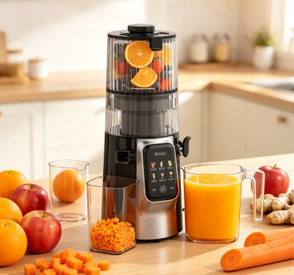 নতুন স্মার্ট এইচজে১০২ডি মাল্টি-ফাংশন স্লো মাস্টিকেটিং জুসিং মেশিন ৬টি মোড, ১৩৫ মিমি ওয়াইড ডুব, ২০০ ওয়াট কোল্ড প্রেস এবং স্ব-পরিচ্ছন্নতার মাধ্যমে প্রতিটি গ্লাস উচ্চতর করুন