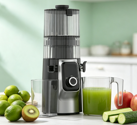 Fresh Smart HJ102C Slow Chewing Juicer ️ আপনার রান্নাঘরকে 3 টি নিয়মিত গতি, 135 মিমি প্রশস্ত ডুব, 200 ওয়াট কোল্ড প্রেস এবং স্ব-পরিচ্ছন্নতার সাথে প্রাণবন্ত করে তোলে।