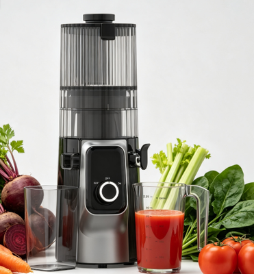 Fresh Smart HJ102C Slow Masticating Juicer 3 টি নিয়মিত গতি, 135 মিমি প্রশস্ত ডুব, 200W কোল্ড প্রেস এবং স্ব-পরিষ্কারের সাথে চূড়ান্ত জুসিংয়ের অভিজ্ঞতা