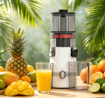 Fresh Smart HJ102B Slow Masticating Juicer 135mm Chute, 200W Cold Press, Self-Cleaning & Safety Lock for Families সহ যেখানে সুস্থতা তাজা রস দিয়ে শুরু হয়