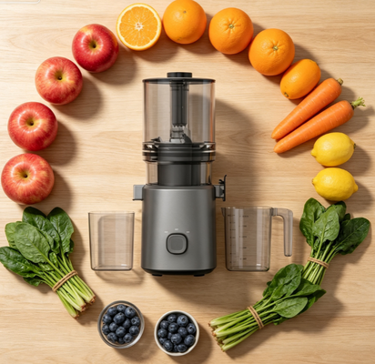 Fresh Smart HJ303 Slow Chewing Juicer-এর সুবিধা দেয়