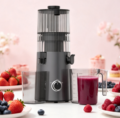 তাজা স্মার্ট HJ103 QuietSpin Slow Chewing Juicer ️ এত নীরব, আপনি ভুলে যাবেন যে এটি চলছে
