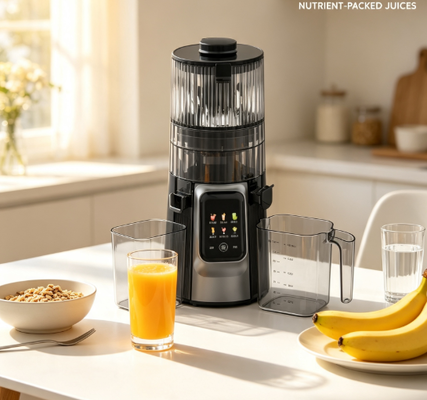 মাল্টি প্রোগ্রাম হাউজিং Juicer HJ102D বড় 1L রস ধারক