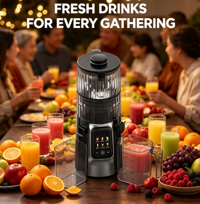 সহজ বিচ্ছিন্নতা ধীর Juicer HJ102D, বড় ক্ষমতা কাপ রান্নাঘর Juicing ডিভাইস