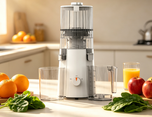 Fresh Smart HJ102A BPA-Free Slow Chewing Juicer 200W Power, 135mm Feed Chute for Whole Apples